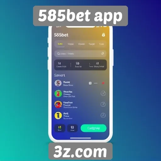 Interface do 585bet app é intuitiva e fácil de usar