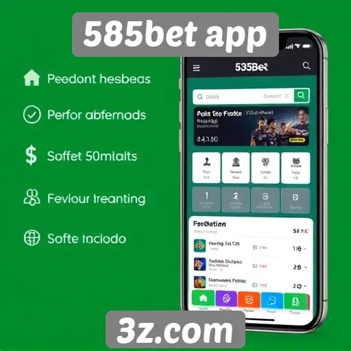 585bet app análise de recursos e funcionalidades
