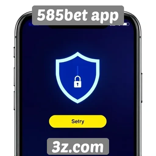 Recursos de segurança no 585bet app são destacados