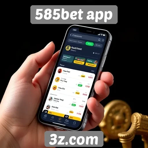 Experiência do usuário no 585bet app é intuitiva
